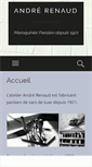 Mobile Screenshot of andre-renaud.com